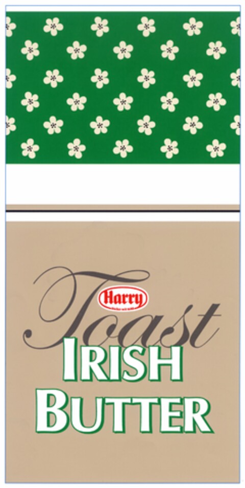 Harry Toast IRISH BUTTER Logo (DPMA, 11.03.2005)