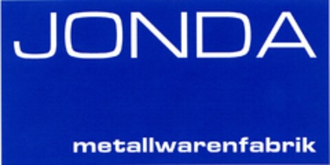 JONDA metallwarenfabrik Logo (DPMA, 31.10.2005)
