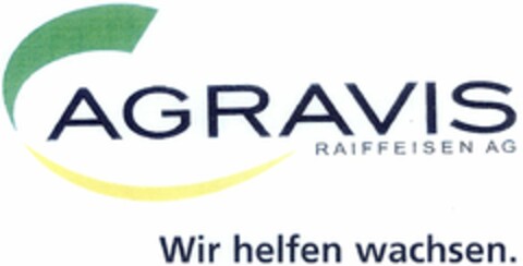 AGRAVIS RAIFFEISEN AG Wir helfen wachsen. Logo (DPMA, 14.12.2005)
