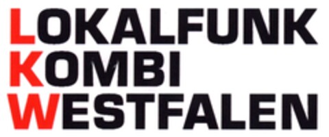 LOKALFUNK KOMBI WESTFALEN Logo (DPMA, 04/06/2006)