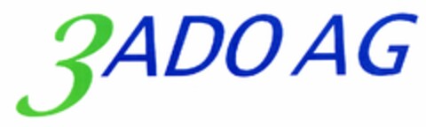 3ADO AG Logo (DPMA, 21.08.2006)