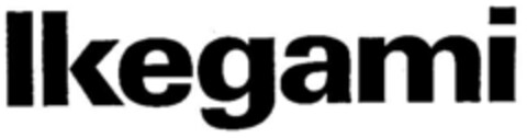 Ikegami Logo (DPMA, 12.12.1994)