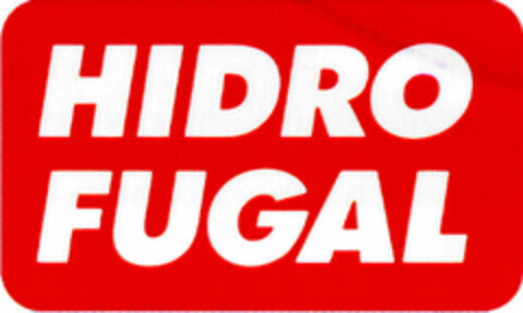 HIDRO FUGAL Logo (DPMA, 03.02.1995)