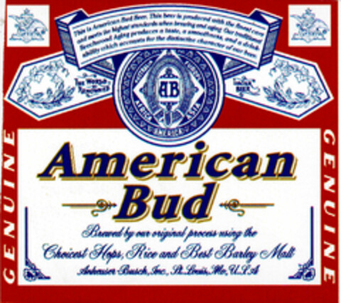 American Bud Logo (DPMA, 03.11.1995)