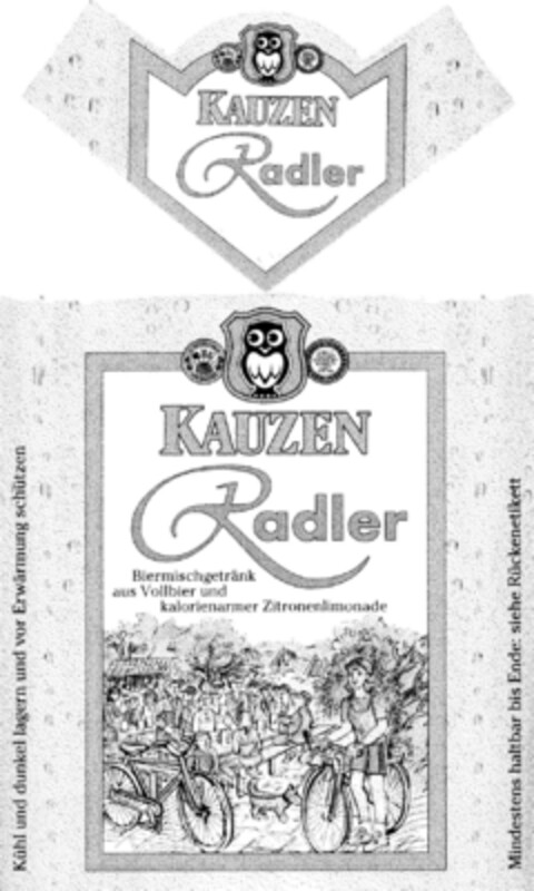 KAUZEN Radler Logo (DPMA, 21.09.1996)