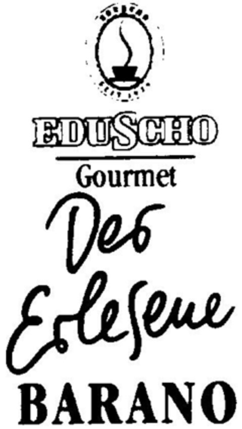 Der Erlesene BARANO EDUSCHO Gourmet Logo (DPMA, 02.12.1996)