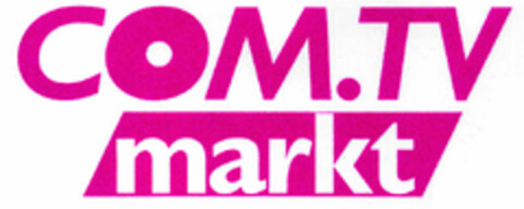 COM.TV markt Logo (DPMA, 15.07.1998)