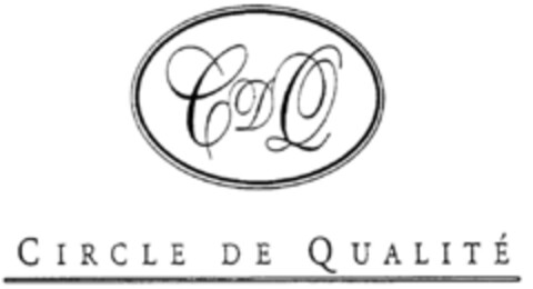CDQ CIRCLE DE QUALITE Logo (DPMA, 10.10.1998)