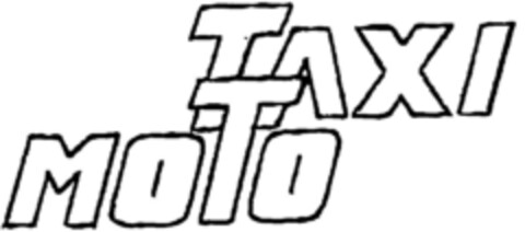 TAXI MOTO Logo (DPMA, 01.12.1998)