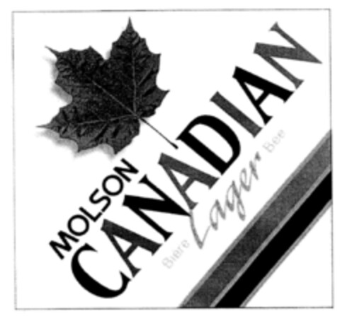 MOLSON CANADIAN Bière Lager Beer Logo (DPMA, 06/26/1999)