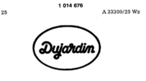 Dujardin Logo (DPMA, 04/24/1980)