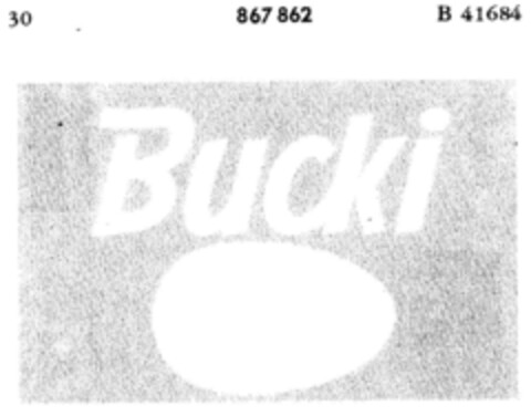 Bucki Logo (DPMA, 18.01.1969)