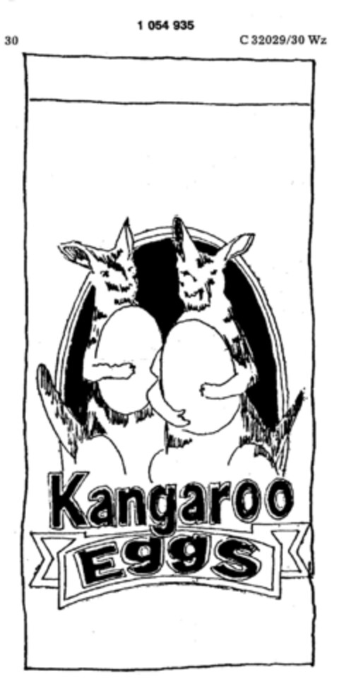 Kangaroo Eggs Logo (DPMA, 14.04.1983)