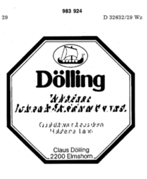 Dölling Logo (DPMA, 11.09.1978)