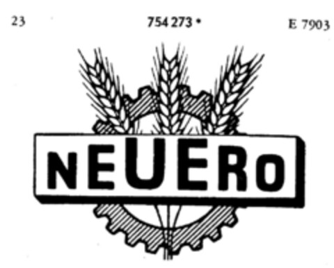 NEUERO Logo (DPMA, 05.07.1961)