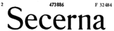 Secerna Logo (DPMA, 06.09.1934)