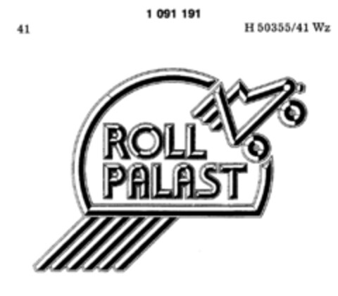 ROLL PALAST Logo (DPMA, 08/25/1982)