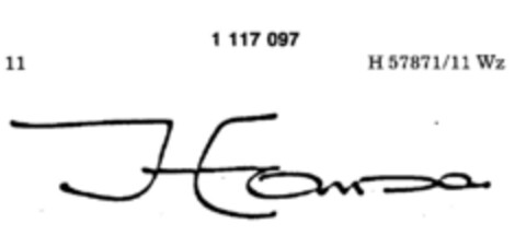 Hansa Logo (DPMA, 06.06.1987)