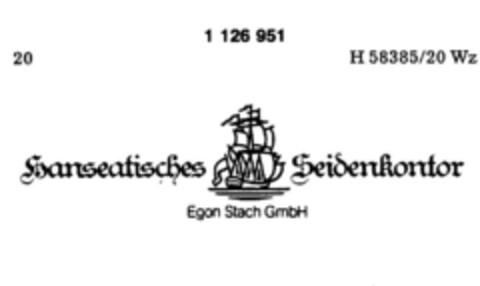 Hanseatisches Seidenkontor Logo (DPMA, 29.09.1987)