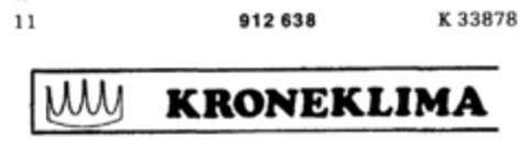 KRONEKLIMA Logo (DPMA, 17.11.1972)