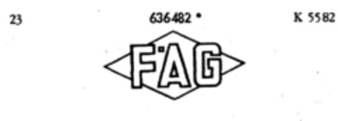 F'AG Logo (DPMA, 30.12.1952)