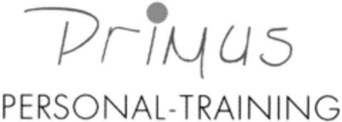 PRIMUS PERSONAL-TRAINING Logo (DPMA, 01.12.1993)