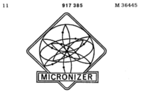 MICRONIZER Logo (DPMA, 12.10.1972)