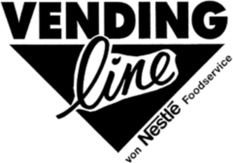 VENDING line von NESTLE Foodservice Logo (DPMA, 07/10/1993)