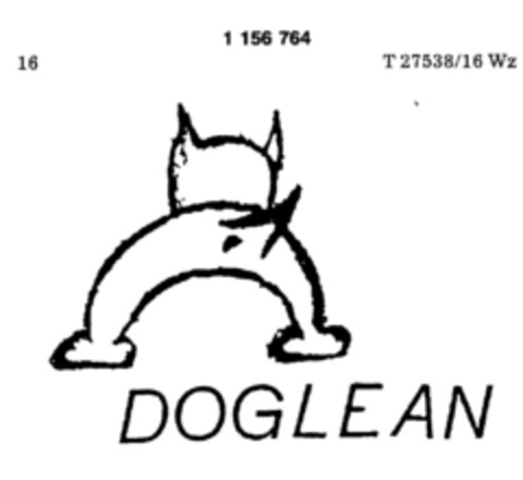 DOGLEAN Logo (DPMA, 21.04.1988)