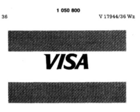 VISA Logo (DPMA, 04/07/1982)