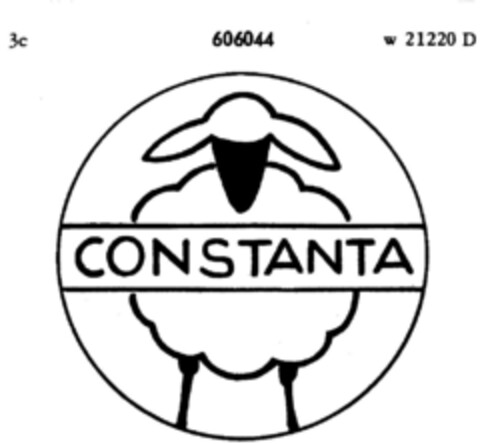 CONSTANTA Logo (DPMA, 15.08.1949)