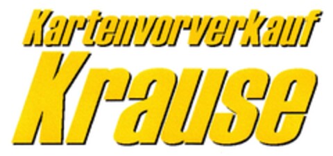 Kartenvorverkauf Krause Logo (DPMA, 02.02.2011)