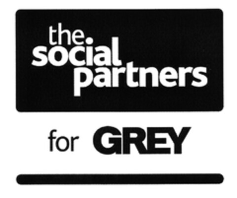 the social partners for GREY Logo (DPMA, 14.06.2011)