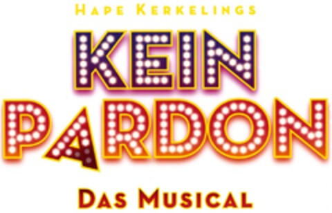 HAPE KERKELINGS KEIN PARDON DAS MUSICAL Logo (DPMA, 16.08.2011)