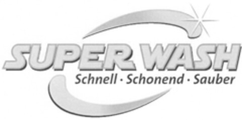 SUPER WASH Schnell·Schonend·Sauber Logo (DPMA, 01.12.2011)