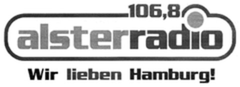 106,8 alsterradio Wir lieben Hamburg! Logo (DPMA, 27.04.2012)