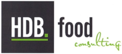 HDB. food consulting Logo (DPMA, 06/26/2012)