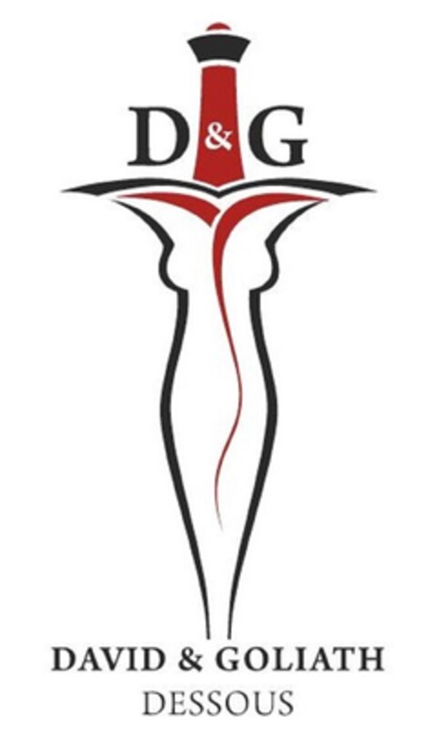 D & G DAVID & GOLIATH DESSOUS Logo (DPMA, 06.11.2016)