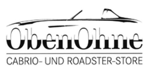 ObenOhne CABRIO- UND ROADSTER-STORE Logo (DPMA, 02/27/2018)