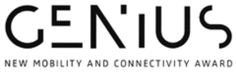 GENIUS NEW MOBILITY AND CONNECTIVITY AWARD Logo (DPMA, 05.04.2018)