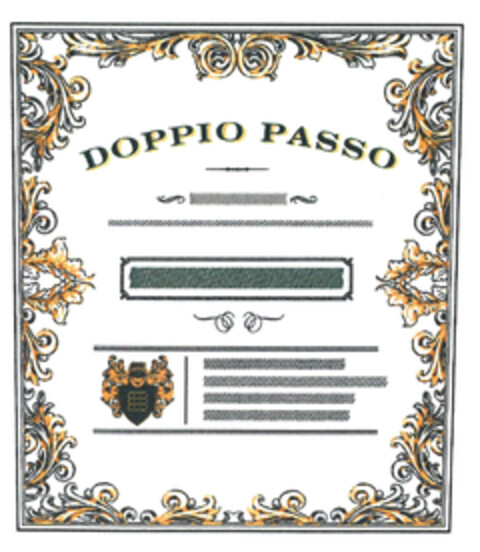 DOPPIO PASSO Logo (DPMA, 09/24/2019)