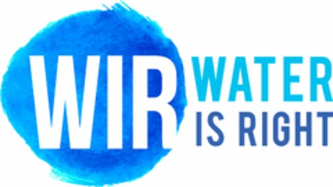 WIR WATER IS RIGHT Logo (DPMA, 06/18/2019)