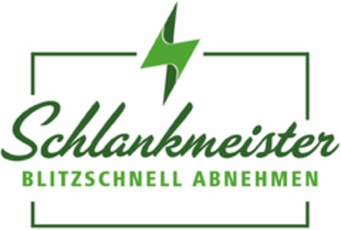 Schlankmeister BLITZSCHNELL ABNEHMEN Logo (DPMA, 27.04.2020)