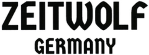 ZEITWOLF GERMANY Logo (DPMA, 22.04.2021)