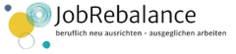 JobRebalance beruflich neu ausrichten - ausgeglichen arbeiten Logo (DPMA, 07.06.2021)