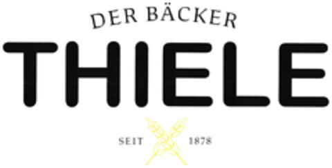 DER BÄCKER THIELE SEIT 1878 Logo (DPMA, 12.08.2023)