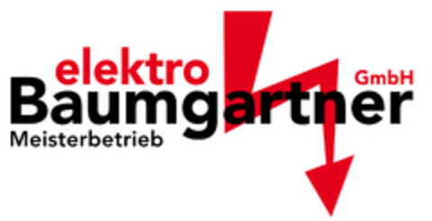 elektro Baumgartner GmbH Meisterbetrieb Logo (DPMA, 04.08.2023)