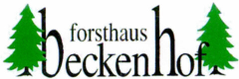 forsthaus beckenhof Logo (DPMA, 03/01/2002)