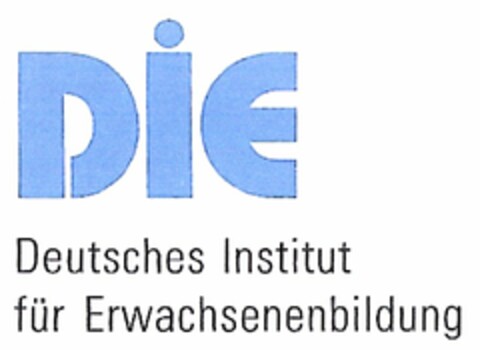 DIE Deutsches Institut für Erwachsenenbildung Logo (DPMA, 01.04.2004)