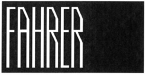 FAHRER Logo (DPMA, 06.04.2005)